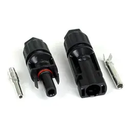 ANENJI 1 set 1500V Solar Connector Plug 30A for Solar Panel Connector UV Resistant Mainland China MC Cable 2.5/4mm²