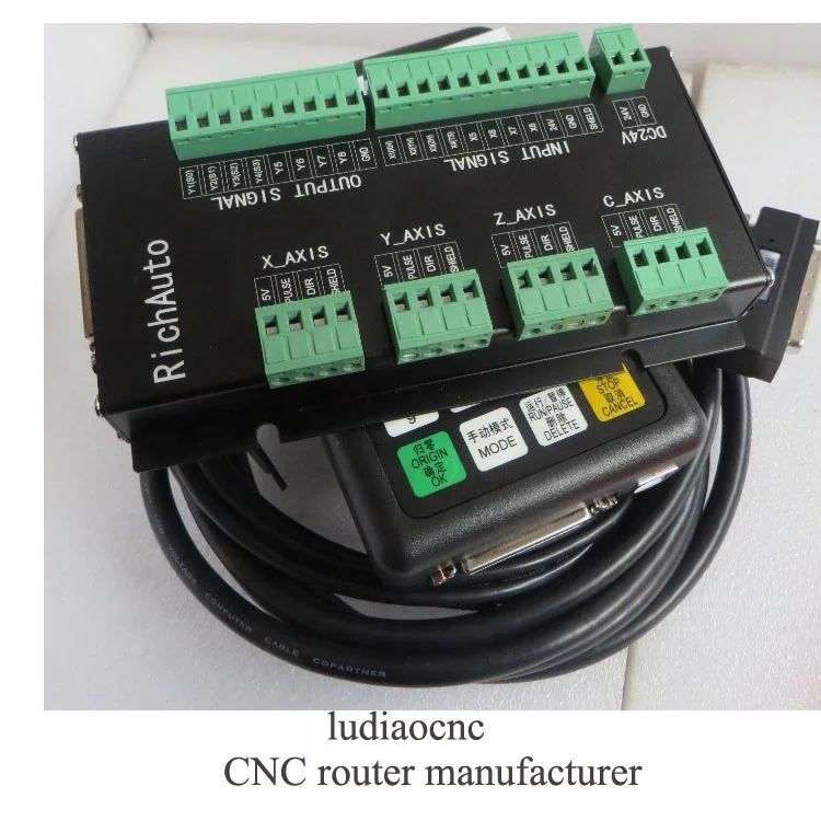 Peças de roteador cnc dsp a11 sistema de controle cnc de 3 eixos controlador cnc preço da máquina 1325