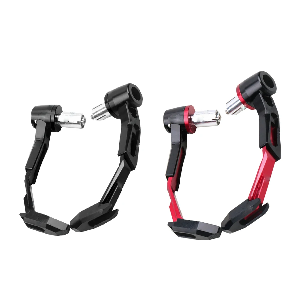 2PCS CNC Motorcycle Brake Clutch Levers Guard Protector Modification Anti-Fall Horn Brakes Hand Guard Bow Protection Rod