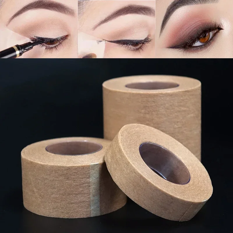 1.25m/2.5m/5m Ombretto Nastri di Protezione Adesivo 1 Rotolo Trucco Degli Occhi Eyeliner Palpebra Nastro Estensione Ciglia Patch Strumento di Bellezza
