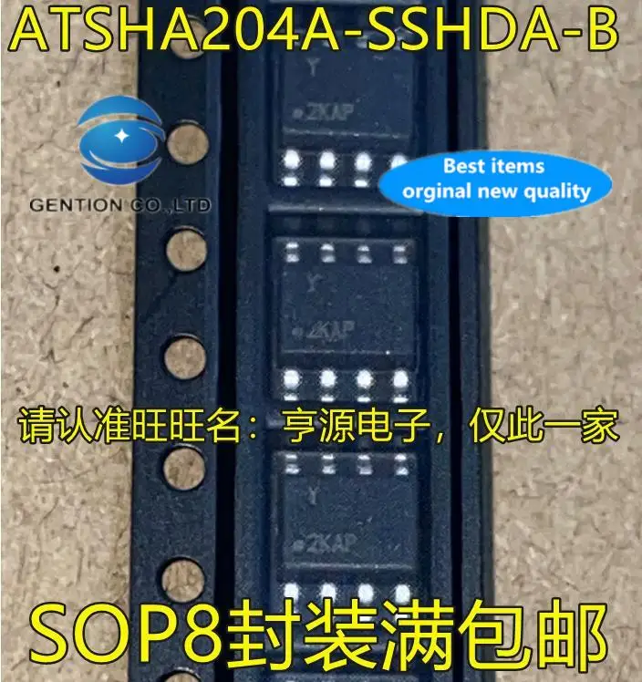 

10 шт. 100% оригинал, новый, в наличии ATSHA204-SH-DA-T ATSHA204-SH-DA-B A-SSHDA-B A-SSHDA-T Шелкография Y