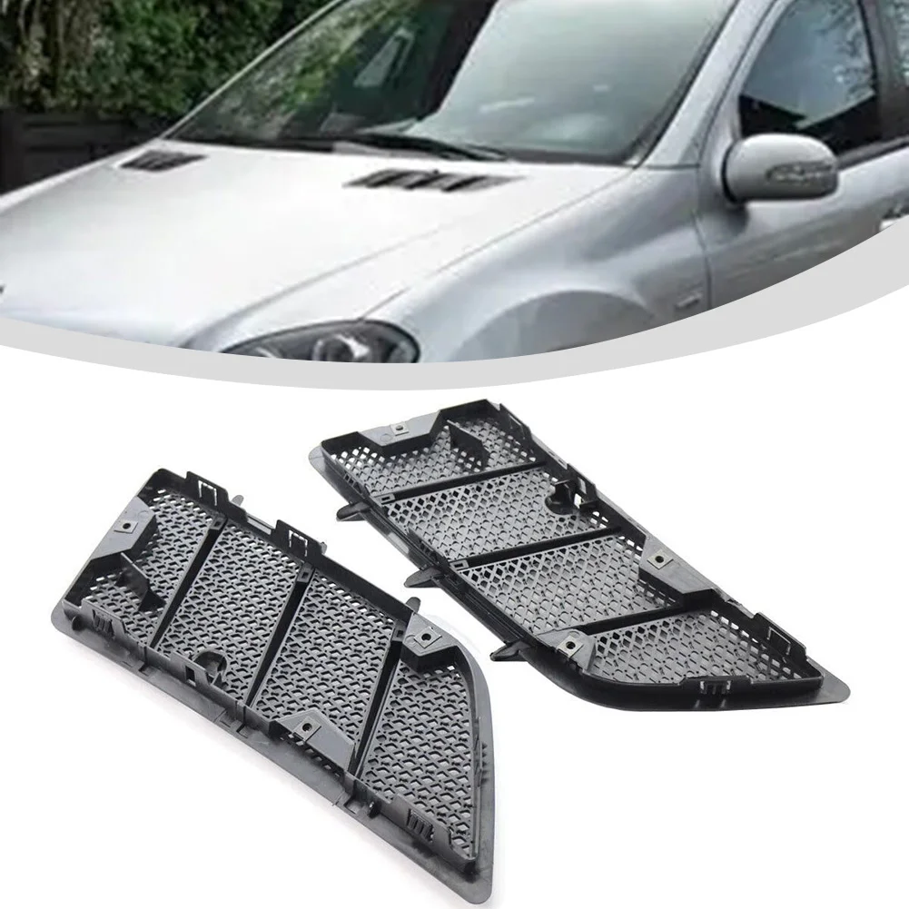 Auto Styling Hood Air Vent Grille ABS Grille Cover Aftermarket Replacement Parts For Easy Setup High Universality Fitment NO