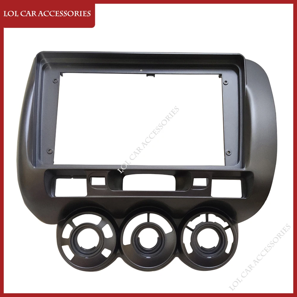 LCA 9 Inch For HONDA Fit Jazz 2004-2007 Stereo Radio Car Android MP5 Player Casing Frame 2Din Head Unit Fascia Dash Cover Trim
