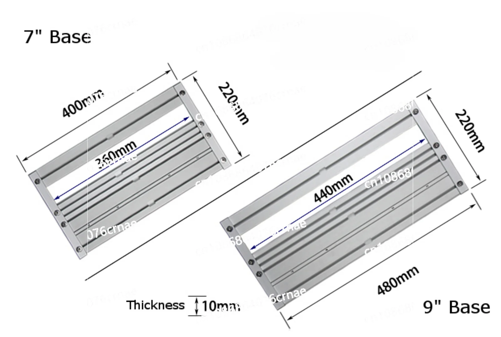 2x1.4m Guide Rails Tracks + Universal Base for Circular Saw, Track Saw, Plunge Saw, Woodworking