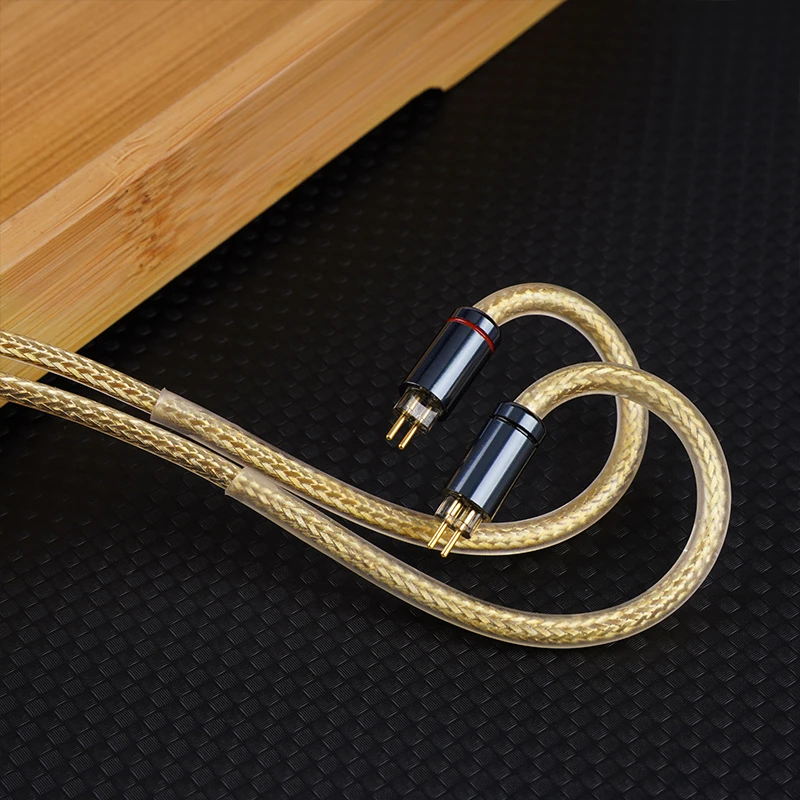 NiceHCK CoaxialSir Ultra Furukawa Copper Silver Alloy+8N Copper Foil+Silver Plated Cable 3.5/2.5/4.4mm MMCX/2Pin for MK4 Rinko