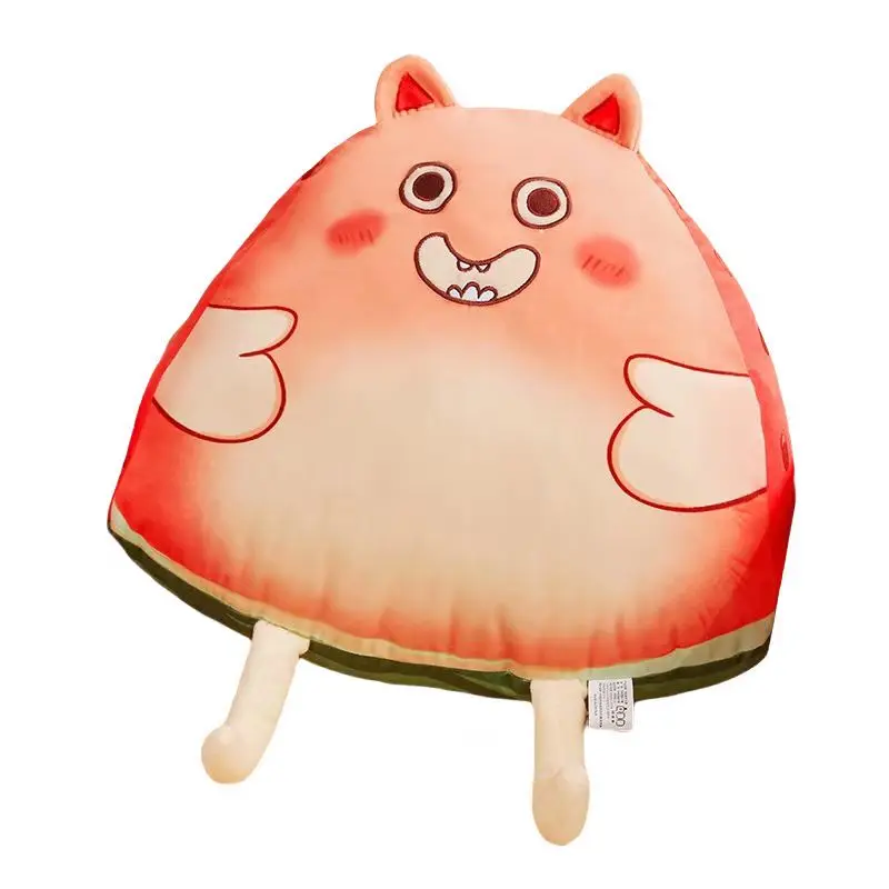 Whimsical Watermelon Pillow Anime Plush Toy Cute Soft Stuffed Animal Available in 32/42/52cm Great Gift Idea