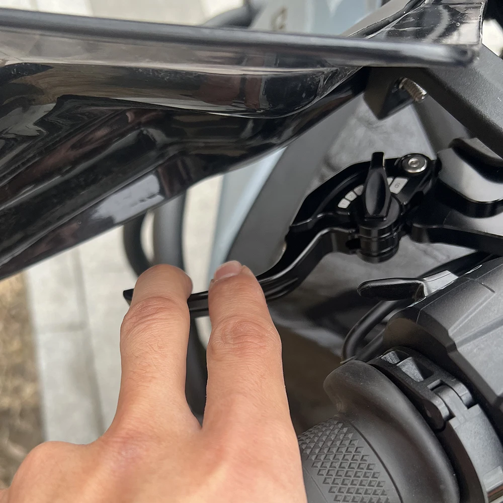 ل CFMOTO 675SRR 675SR-R 675 SRR SR-R 675NK 675 NK SR 675SS دراجة نارية الملحقات اثنين إصبع قصيرة دواسة فرامل عتلات مقبض