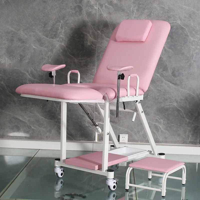 Multifunctional Gynecological Examining Table Repair Clinic Washing Bed