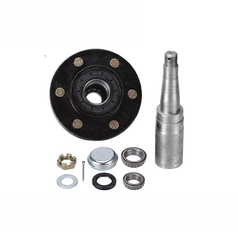 2200-6000 lbs Trailer Axle Assembly Trailer Half Axle RV Accessories