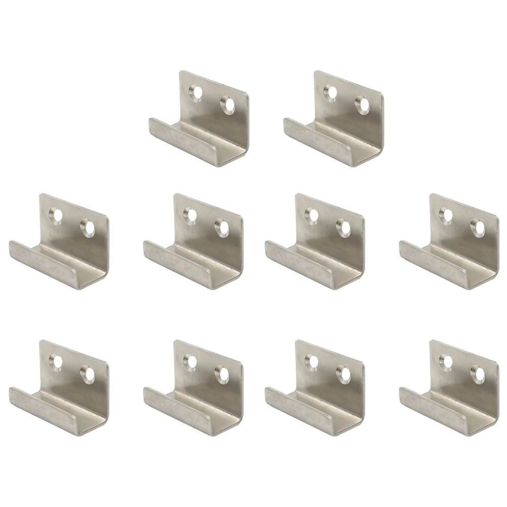 

1 set Stainless Steel Wall Mount Hangers Tile Display Bracket for Hanging Tiles Ceramic Marble Panels Holder Rack