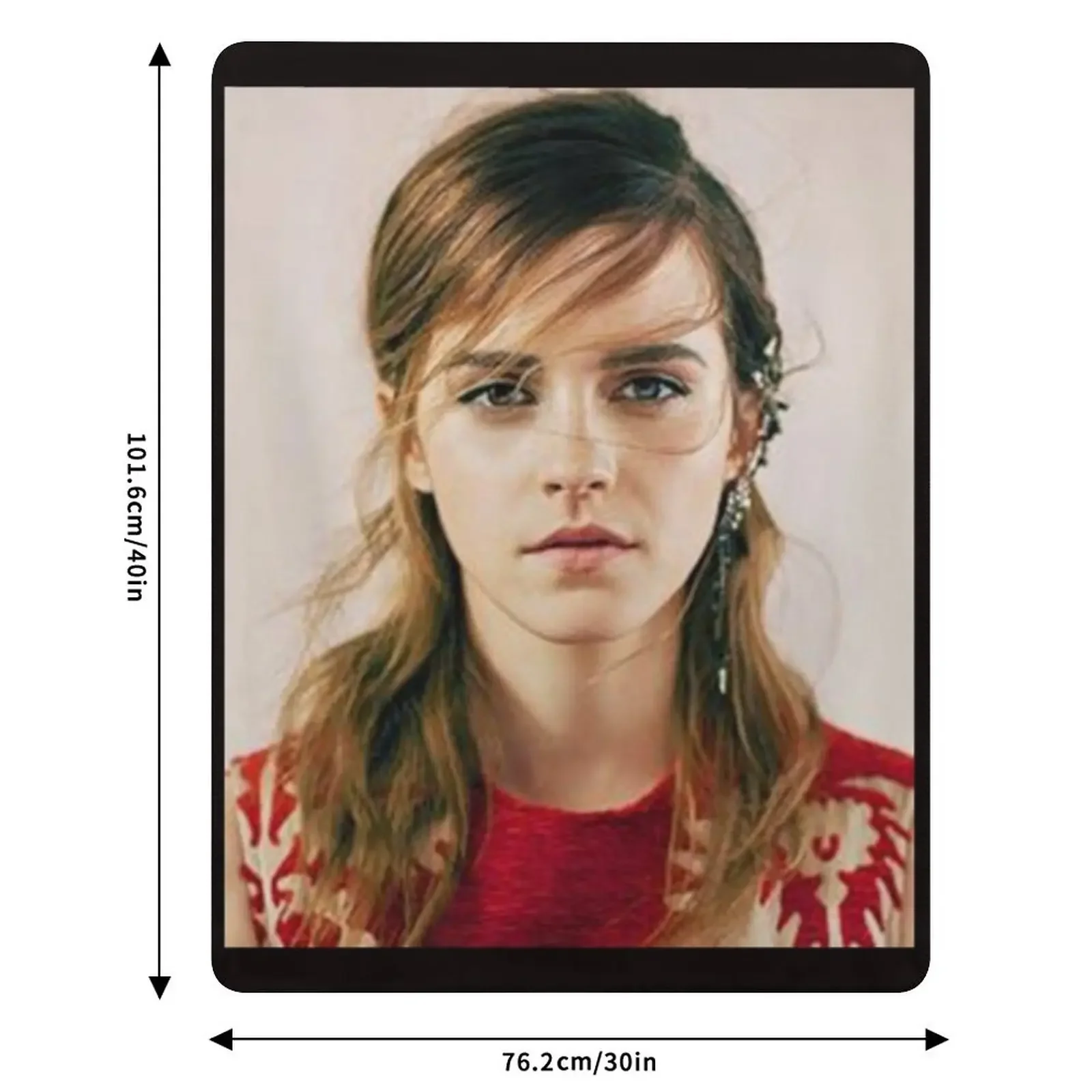 الألبوم - بطانية رمي إيما واتسون، أفكار هدايا عيد الحب، بطانية مزخرفة لحاف الأريكة #6