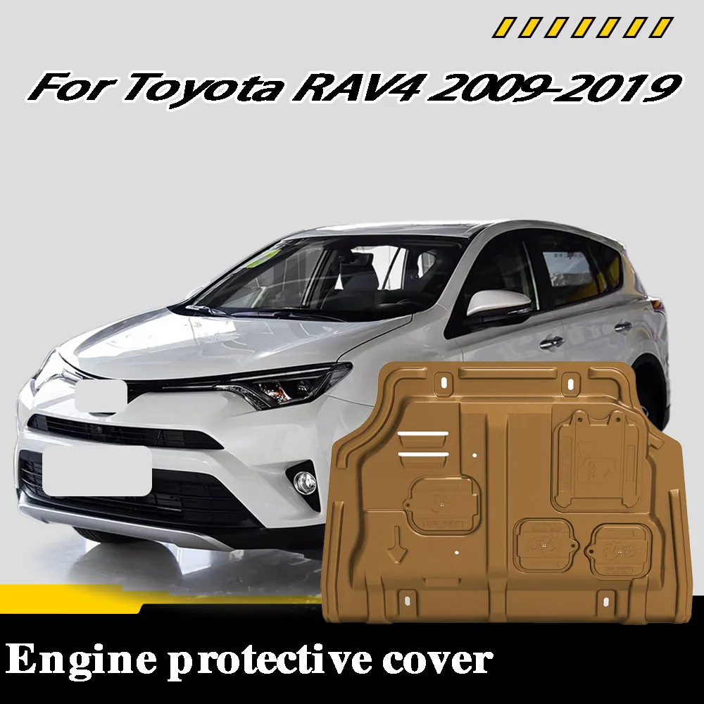 

Car underbody protection plate suitable For Toyota RAV4 2009-2019 2.4L 2.5L engine underguard underbody protection plate