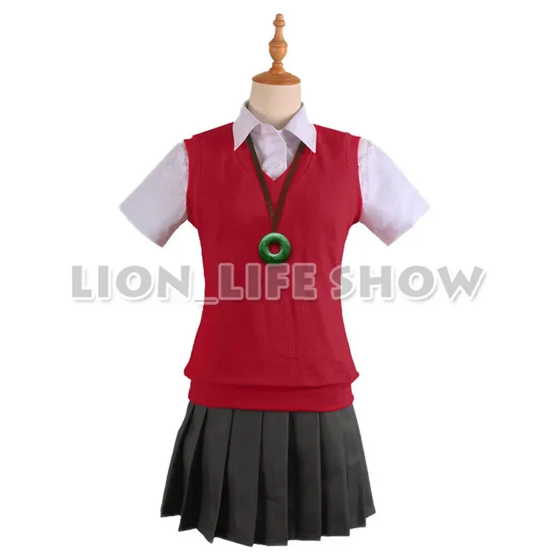 

20151123 The Ancient Magus' Bride Hatori Chise Uniform Jacket Cosplay Costumes Full Set coat+shirt+vest+necklace