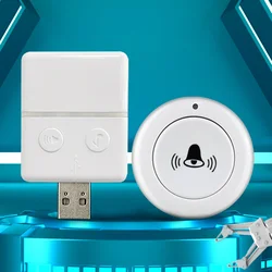 USB Emergency Call Button Strong Signal Smart Home Doorbell One-key Alarm Intelligent Door Chime Remote Control for Home