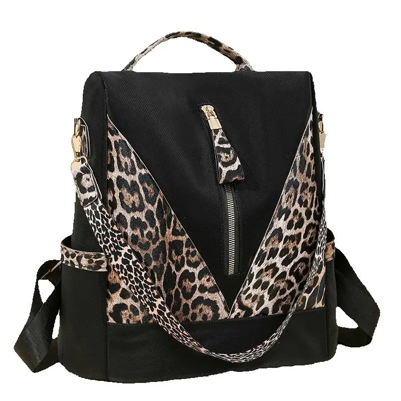 College Women Backpack Designer Soft Leather Vintage Packbag Lightweight Multi-function Female Travel Back Pack School Bag