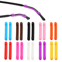 KAMMPT 5 Pairs Glasses Temple Holders New in Elastic Eyeglasses Temple Sleeves High Quality Anti-slip Silicone Eyewear Retainer