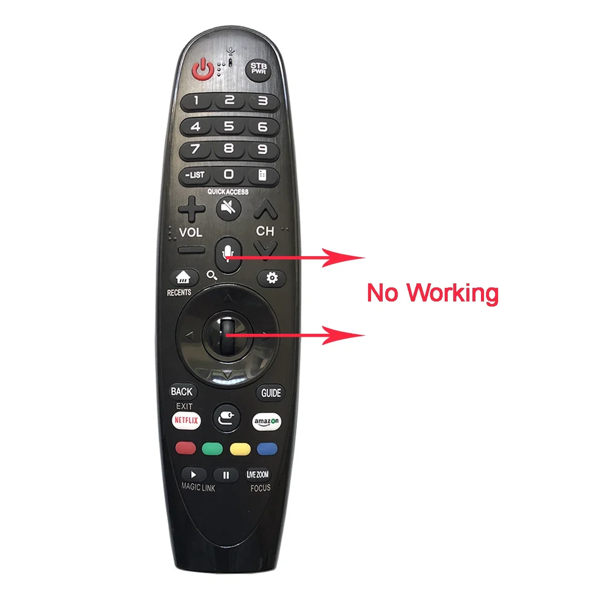 Mando a distancia IR para televisor inteligente, dispositivo para 65SJ850T, 65SJ9500, 65SJ9500UA, 65UJ6540-UB, 65UJ654T, 65SJ9500-UA, 65SM8670PUA, 65UJ634V, 65UJ6520-UD