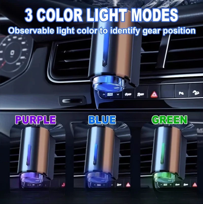 Automatic spray long-lasting intelligent air freshener car vent different spray frequency car aromatherapy diffuser