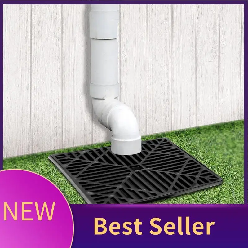 ABLU-Catch Basin Downspout Flexible Extension Storm Drain Catch Basin Drainage System Drain Adapter For Patio Ground