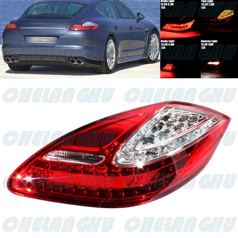 

LED Tail Light For Porsche Panamera 2010 2011 2012 2013 Right Side Rear Lamp Brake Light Car accessories 97063141204