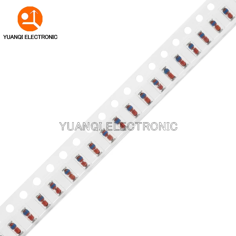 100pcs 1/2W Zener Diode SMD MiniMELF ZMM 2V2 2V4 3V 3V3 3V6 4V7 5V1 6V2 24V 27V 30V 33V 47V 75V 10V 12V 15V 18V 20V 0.5W LL34