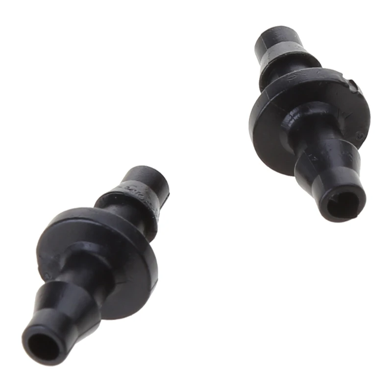 100 pz Connettore Spinato A Doppia 1/4 4/7mm Tubo Da Giardino Irrigazione a goccia Calda 45BE