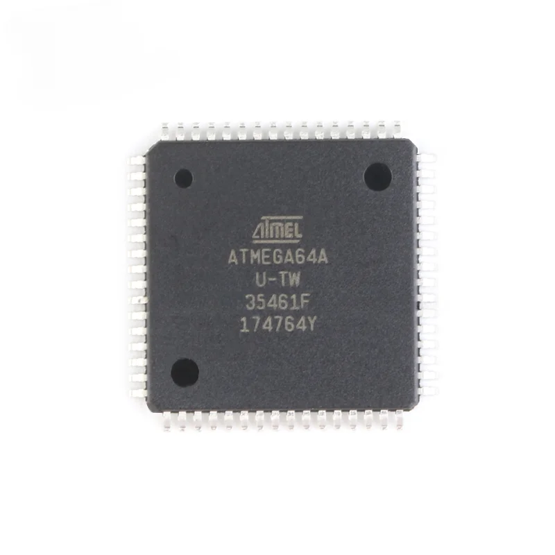 

Original and genuine, patch ATMEGA64A-AU chip 8-bit microcontroller 64K flash memory TQFP-64