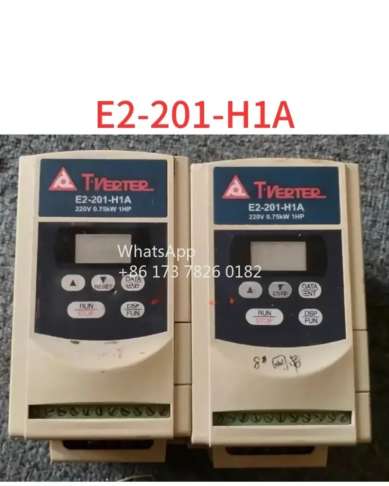 

Преобразователь E-2 б/у E2201H1A 0,75 кВт, 220 В, функциональный пакет