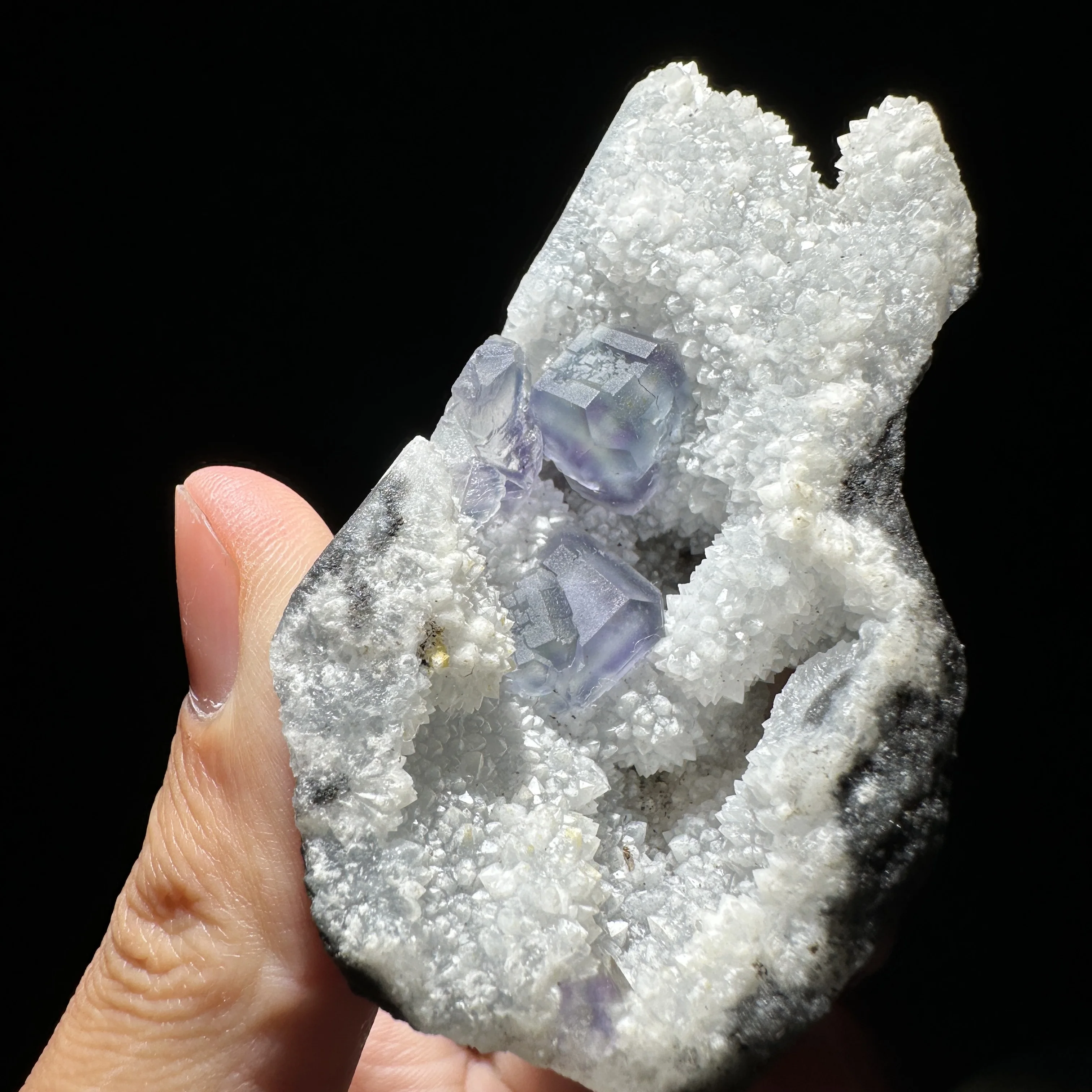 

Natural Raw Stone Molandi Fluorite Crystal Mineral Quartz Rock Specimen Decoration Rough Polished Healing