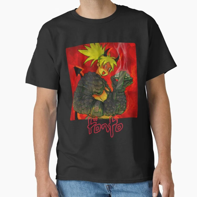 

80s vintage gift Dorohedoro Manga caiman Gothic Comics kaiman Anime T-shirt large size Tops S-6XL mens clothing