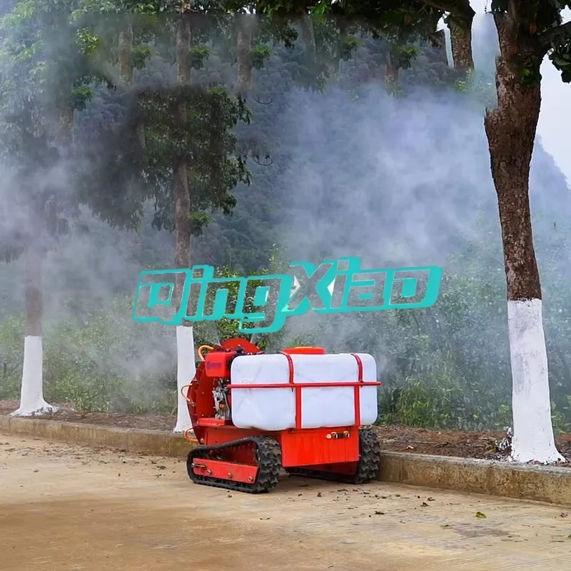 

Agriculture Spray Machine Crawler Remote Control Fruit Tree Orchard Farmland All Terrain High Efficiency Large Capacity Sprayer