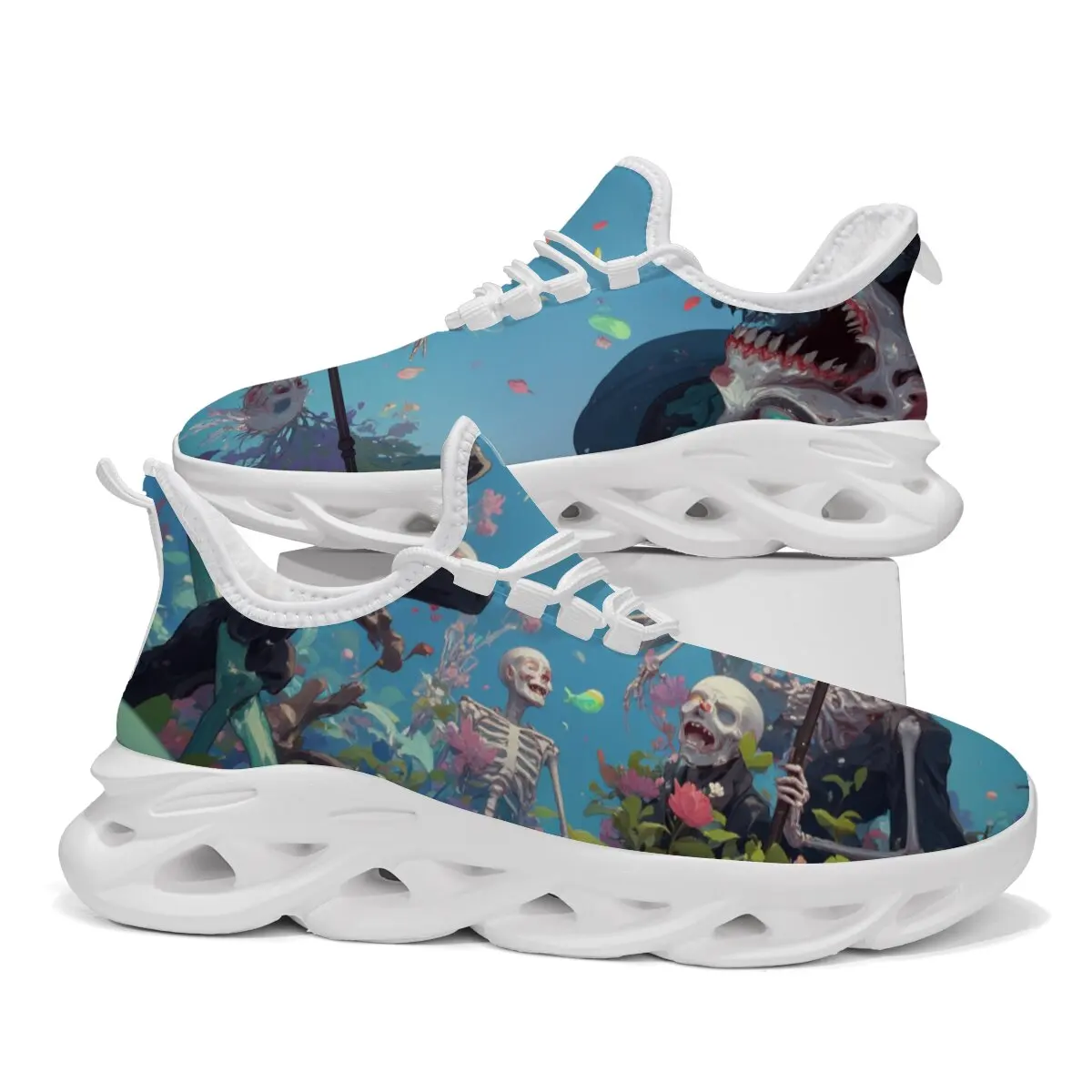 أحذية رياضية جديدة للأطفال أحذية كاجوال قابلة للتنفس من الأسفل أحذية تنس للرجال أحذية رياضية عصرية من القطيفة #2