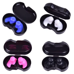 Silicone Earplugs Multifuntional Reusable Ear Plugs With Storage Box Flight Noise Reduction Sleep Soundproof Noise Cancel