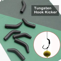 8pcs Carp Fishing Anti Tangle Sleeves Hook Kicker Tungsten Line Aligner Hair Rigs Terminal Tackle Accessories Equipment