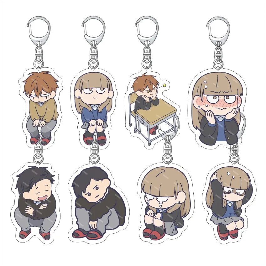 The Ramparts Of Ice Anime Related Product Girl Gift Key Chain Bag Charms Souvenir Creative Pendant Jewelry Keychain New Kingring