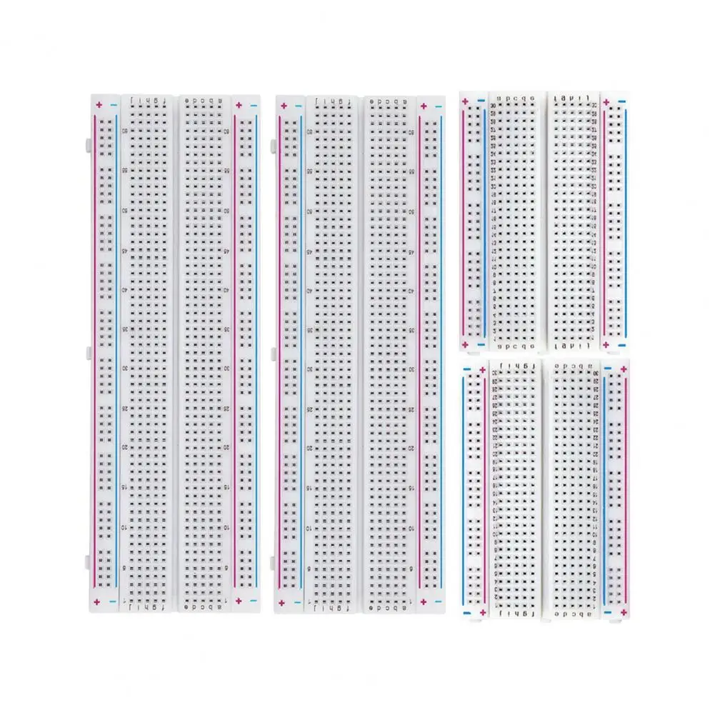 Proto Distribution Breadboards Kit, Solução Solderless para Conexões, Proto