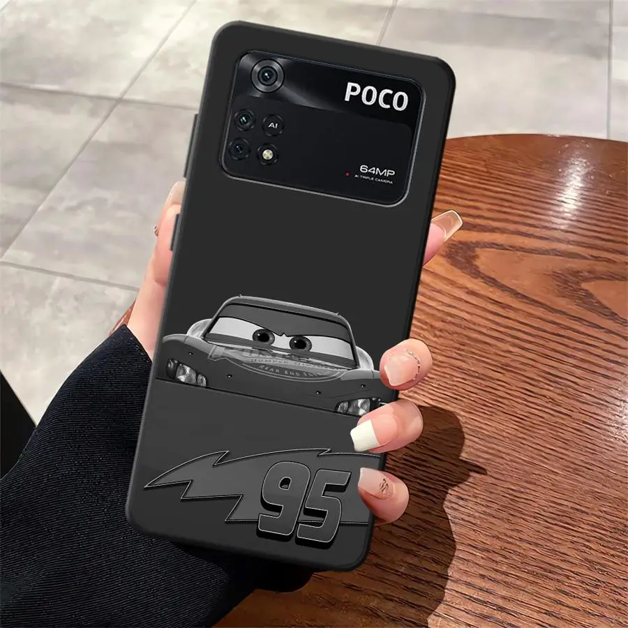 حافظة لهاتف شاومي بوكو X3 X4 X5 M5 M3 M4 Pro F3 F4 F5 C50 C51 C65 ديزني لايتنينج ماكوين #1