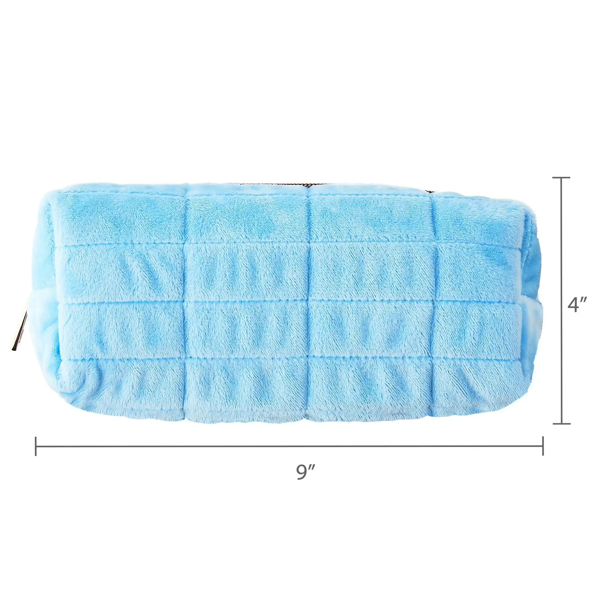 PEN + GEAR Estuche para Lápis de Felpa Azul