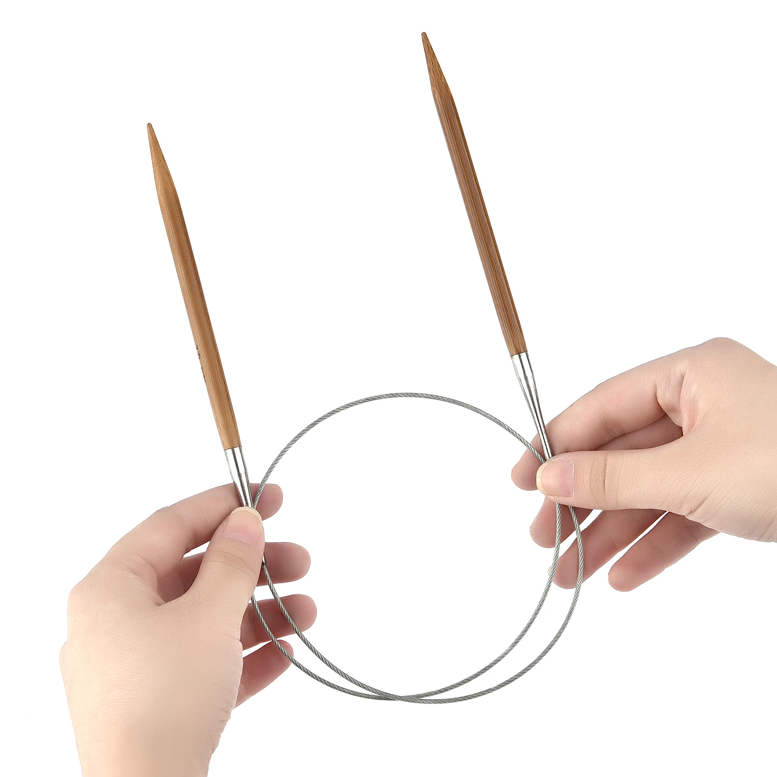 3.0-10 مللي متر الخيزران التعميم إبر الحياكة أنبوب من الفولاذ المقاوم للصدأ هوب الحياكة الإبر DIY بها بنفسك أدوات خياطة اليد الإمدادات #4