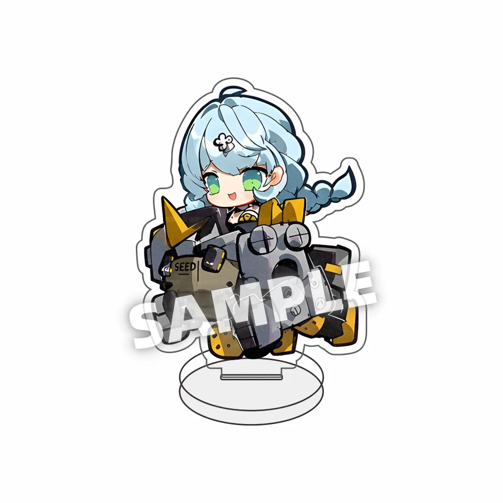 Game Zenless Zone Zero Promeia Billy Sunna Aria Cissia Nangong Yu Acrylic Stand Model Plate Desk Decor Collection gifts keychain