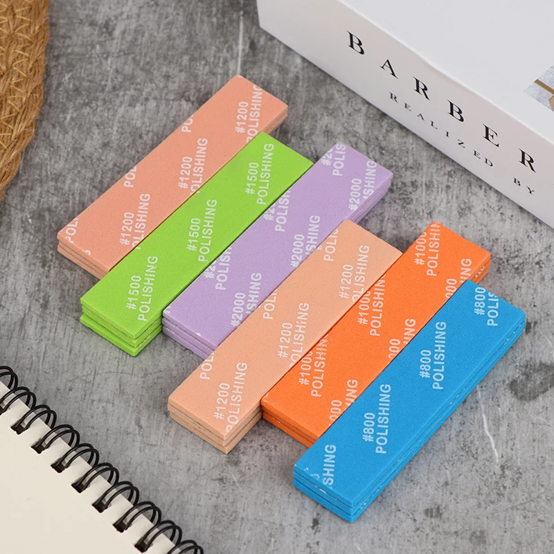 9Pcs MS-E400-2000 Semi-rigid Sanding Sticks For Model Making Tools Plastic Model Polishing Rod Hobby DIY Craft