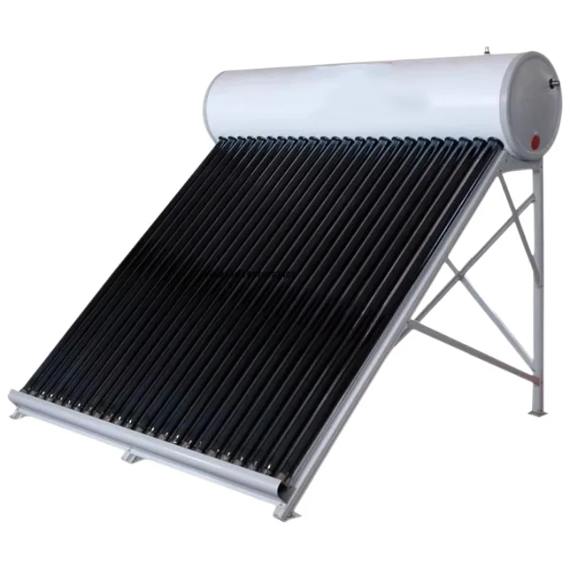 YZ-200 التوصيل المباشر تصاعد أنبوب مفرغ سخان المياه بالطاقة الشمسية عدة 200L فئة كفاءة الطاقة التطبيق التحكم في الهواء الطلق #2