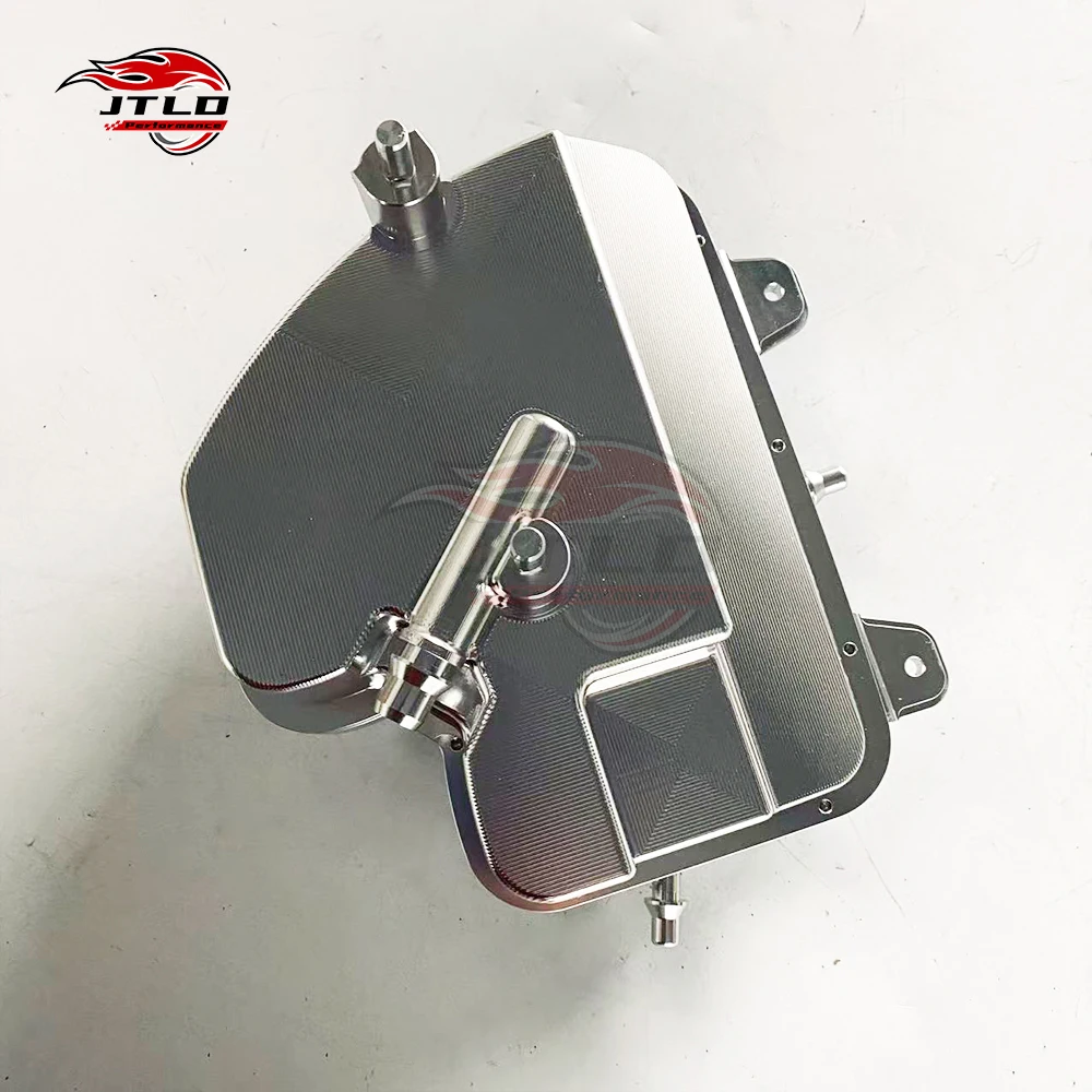 Reinforced Silver Aluminum Coolant Tank/Reservoir For 2018+ BMW F90 M5 - Upgraded Expansion Tank, Improved Heat Dissipation