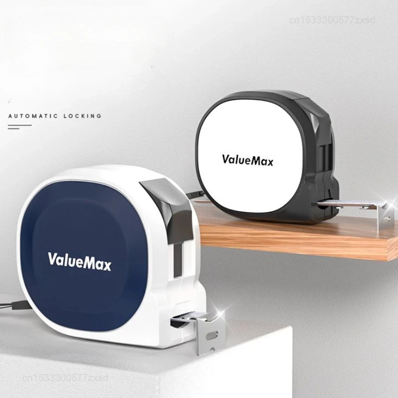 Xiaomi 5m Tape Measure Self-locking Steel Tape Portable Woodworking Measure Gauging Tools Retractable High Precision Meter Ruler