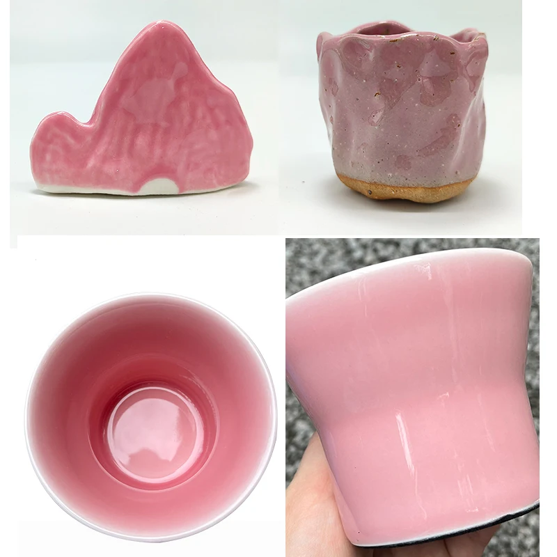 500g Pottery Glaze Monochrome Glaze Powder Purple Color Glaze Medium Temperature Electric Kiln Ceramic Glaze Water