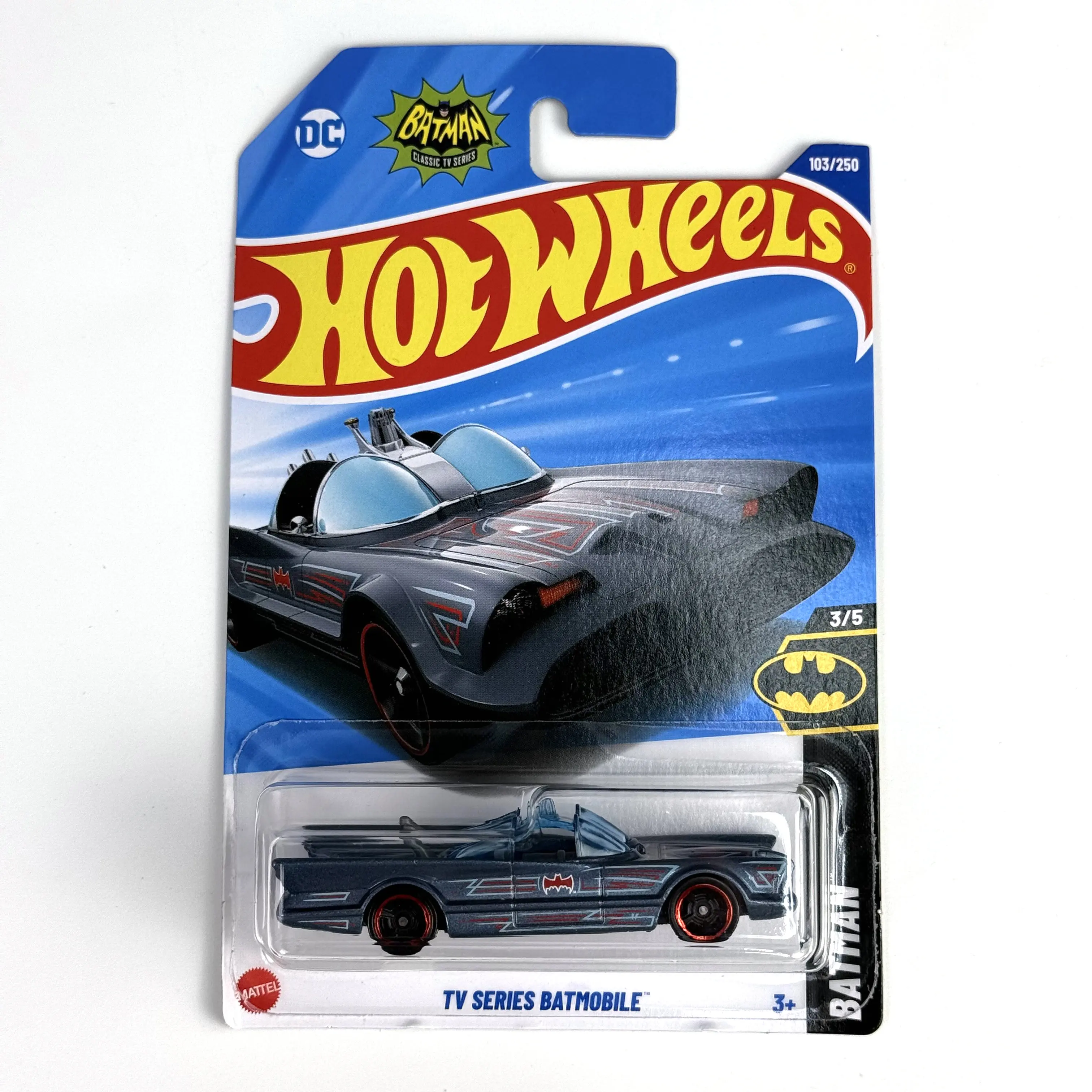 

2025-103 Hot Wheels Cars 2025F TV SERIES BATMOBILE 1/64 Metal Die-cast Model Toy Vehicles