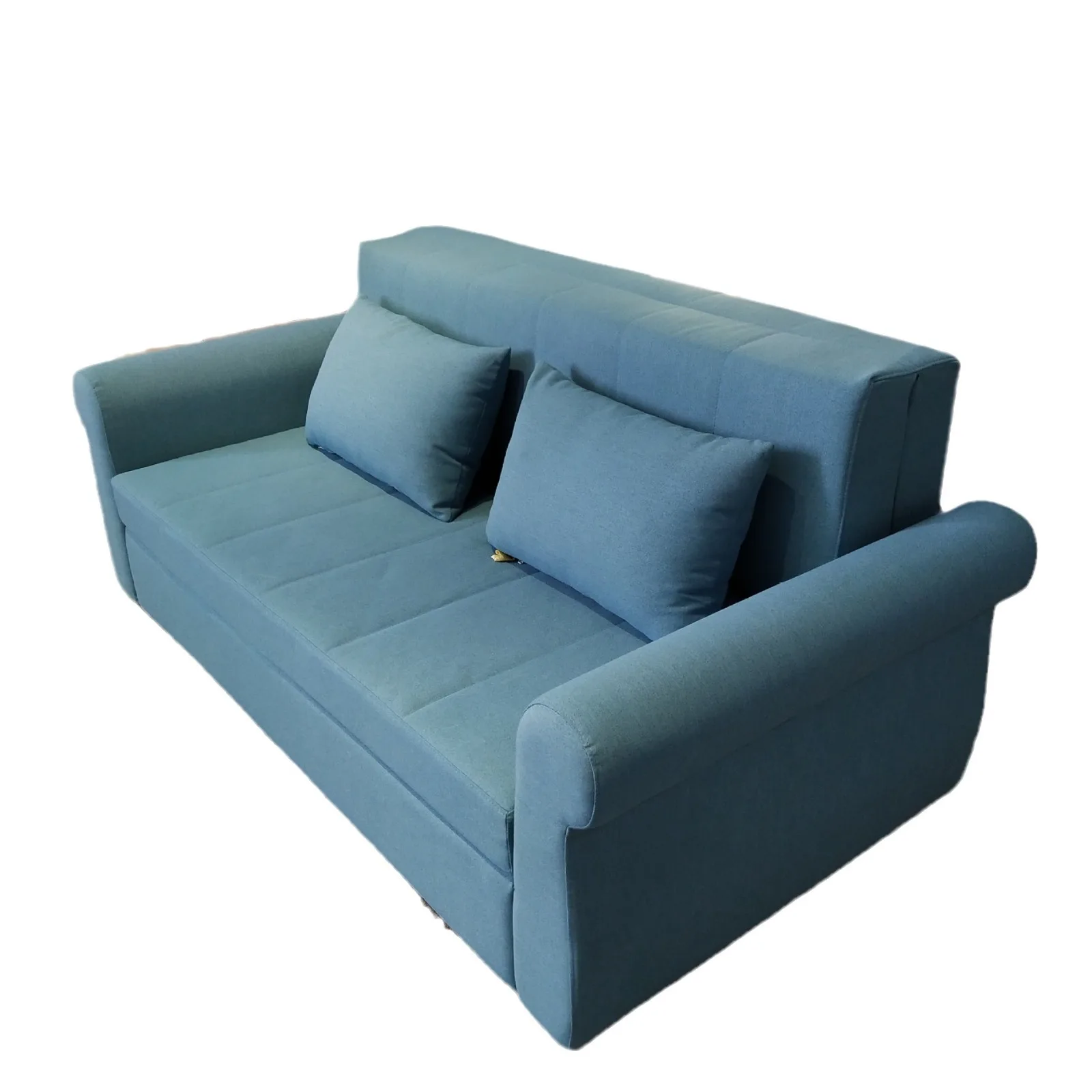 

Modern Style Sectional Sofa Bed with Storage Living Room Furniture Suede Fabric l Shape Sofas Beds
