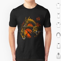 Monster Zero Kaiju T Shirt 6xl Cotton Cool Tee Kaiju Japanese Japan Japan Monsters Monsters Kaijus Ghidorah King Ghidorah