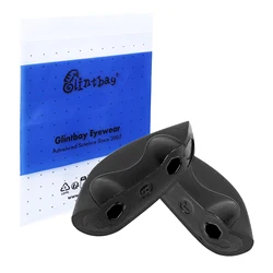 Glintbay Silicone Rubber High Bridge Fit & Low Bridge Fit Nosepads for- Oakley Straight Jacket 2007 Sunglasses -Multiple Choices
