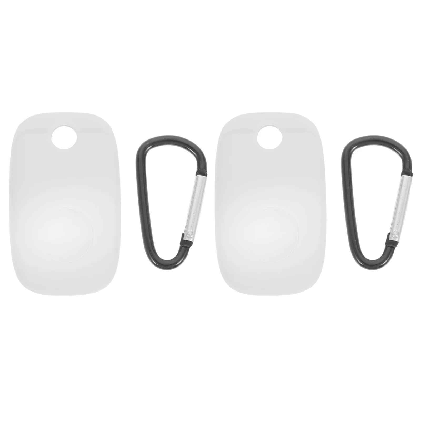 

2pcs Silicone Keychain Protective Cover For Tracker Shockproof Case Durable Simple Design